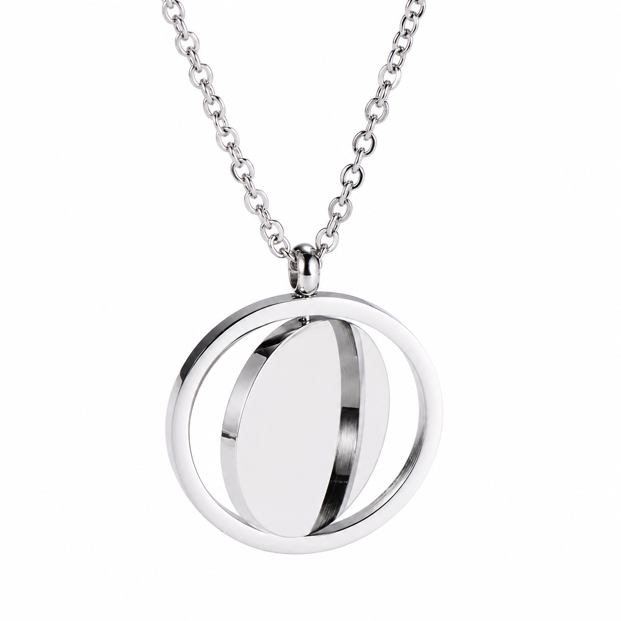 Solace Silver Necklace