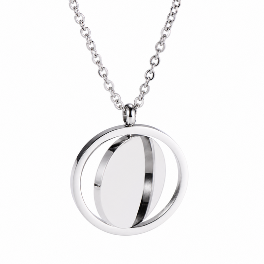 Solace Silver Necklace